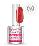 Crystal Nails Tiger Eye Intense CrystaLac - Festive Red 4 ml