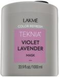 Lakmé Teknia Color Refresh Violet Lavender Mask mască hrănitoare cu pigmenți colorați pentru păr cu nuanțe de mov 1000 ml