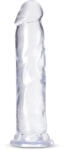 Blush Novelties B Yours Plus Thrill N Drill Clear Dildo