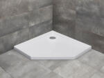 Radaway Doros PT ötszögletű akril zuhanytálca 100x100 cm ajándék szifonnal, fehér SDRPT1010-01 (SDRPT1010-01)