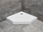 Radaway Doros PT előlapos akril zuhanytálca 800x800x115 állítható lábakkal, fehér SDRPT808005 (SDRPT8080-05)