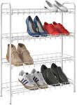 Metaltex ЕТАЖЕРКА ЗА ОБУВКИ 4 НИВА SHOE 64x23x80см БЯЛ (36.55.04)