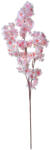 Clayre & Eef Set 3 crengute flori Piersic artificiale roz maro 20x10x106 cm (5PL0072)