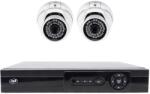 PNI Pachet supraveghere video AHD PNI House AHD880, 8 canale, 5MP - DVR/NVR si 2 camere exterior AHD25, 5MP, dome, IP66 (PNI-PK-A880-251)