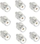 PNI Set cu 10 bucati mufa PNI PL mama la SMA mama (PNI-SMA-4-10) - eldaselectric