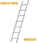 ROTOR Стълба алуминиева, 1x7 стъпала, 1.89 м, ROTOR KME107 (KME107)