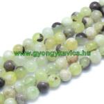  Zöld Színes Jade (2) Ásványgyöngy 8mm