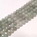  Szürke Jade (2) Ásványgyöngy Gyöngyfüzér 8mm
