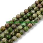  Zöld Türkiz Ásványgyöngy 8mm