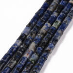  Világos Brazil Szodalit (2) Oszlop Henger Ásványgyöngy Gyöngyfüzér 7-8x5mm