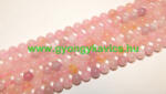  Rózsakvarc (színes) Ásványgyöngy 8mm