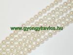  Kagyló Gyöngy Gyöngyfüzér 6mm