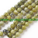  Sárga Türkiz Ásványgyöngy Gyöngyfüzér 6mm