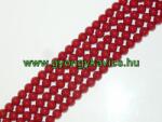  Vörös Piros Kagyló Gyöngy 10mm