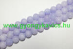  Matt Liláskék Kék Angelit Ásványgyöngy 6mm
