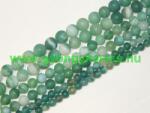  Matt Zöld Achát Ásványgyöngy Gyöngyfüzér 10mm