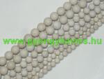  Matt Fosszilis Ásványgyöngy Gyöngyfüzér 10mm