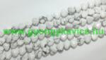  Howlit Szív Ásványgyöngy Gyöngyfüzér 10x10x5mm