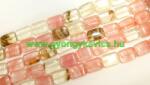 Görögdinnye Téglalap Üveggyöngy Gyöngyfüzér 18x13x6mm