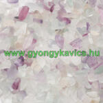  Fluorit Ásványtörmelék 3-10x2-5x1-3mm 20g