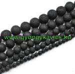  Lávakő Ásványgyöngy 12mm