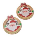  Fa Karácsonyfadísz Karácsonyi Dísz Mikulás 96x84mm