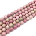  Rodonit Rodokrozit (színes) Ásványgyöngy 10mm