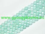  Türkiz Türkizkék Jade (világos) Ásványgyöngy Gyöngyfüzér 8mm