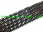  Hematit Ásványgyöngy Korong Gyöngyfüzér 6x3mm