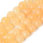  Sárga Kvarc (2) Ásványgyöngy Gyöngyfüzér 8mm