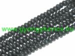  Lávakő Ásványgyöngy Korong Gyöngyfüzér 6x4mm