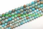  Türkiz Tengeri Jáspis Regalit Ásványgyöngy 8mm