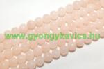  Púder Rózsaszín Jade (Nem Áttetsző) Ásványgyöngy 6mm