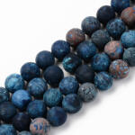  Matt Kék Türkiz Ásványgyöngy Gyöngyfüzér 8mm