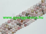  Rózsaszín Opál Ásványgyöngy Gyöngyfüzér 6mm
