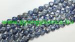  Brazil Világos Szodalit Szív Ásványgyöngy Gyöngyfüzér 10x10x5mm