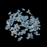  Akvamarin Ásványtörmelék 2-12x2-10mm 20g