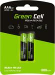 Green Cell GR08 Ni-MH 800mAh Újratölthető AAA HR03 Ceruzaelem (2db/csomag) (GR08)