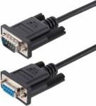 StarTech RS232 VGA/DB9 - VGA/DB9 Kábel 4m - Fekete (9FMNM-3M-RS232-CABLE)