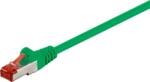 Goobay 95454 S/FTP CAT6 Patch Kábel 0.25m - Zöld (95454)