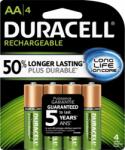 Duracell Rechargeable DuraLock NiMh AA Előtöltött 2500mAh ceruzaelem (4 db / csomag) (10PP050049)