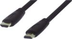 M-CAB HDMI apa - HDMI apa kábel 0.5m - Fekete (HDMI013)