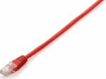 Equip S/FTP CAT6 Patch kábel 7.5m Piros (605525)