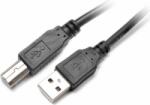 Iris CX-101 USB-A apa - USB-B apa 2.0 Nyomtató kábel - Fekete (3m) (CX-101)