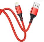 BOROFONE BX54 USB - Lightning iPhone töltő kábel 1m - Piros (BX54LIGHTNING PIROS)