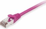 Equip S/FTP CAT6 Patch kábel 0.15m - Lila (615551)