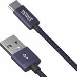 YENKEE YCU 302 BE USB-A - USB-C (apa - apa) kábel 2m - Lila (YCU 302 BE)