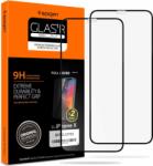 Spigen Glass FC Apple iPhone Xs/X Edzett üveg kijelzővédő - 2db (057GL23120)