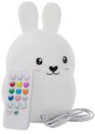 SEVERNO Éjszakai lámpa, Rabbit, szilikon, LED, USB távirányítóval, Multicolor (LAMPA-160)