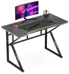 Huzaro Hero 1.6, Gamer asztal, Játékasztal, 120 x 60 x 75 cm, Szerkezet acél, Fekete (Hero1.6Black)